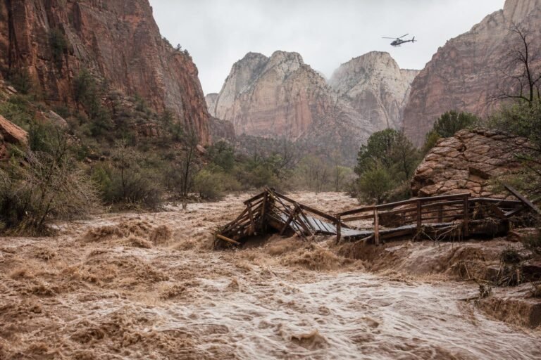 Halálos villámárvíz pusztított a Grand Canyon egyik fő túrakörzetében