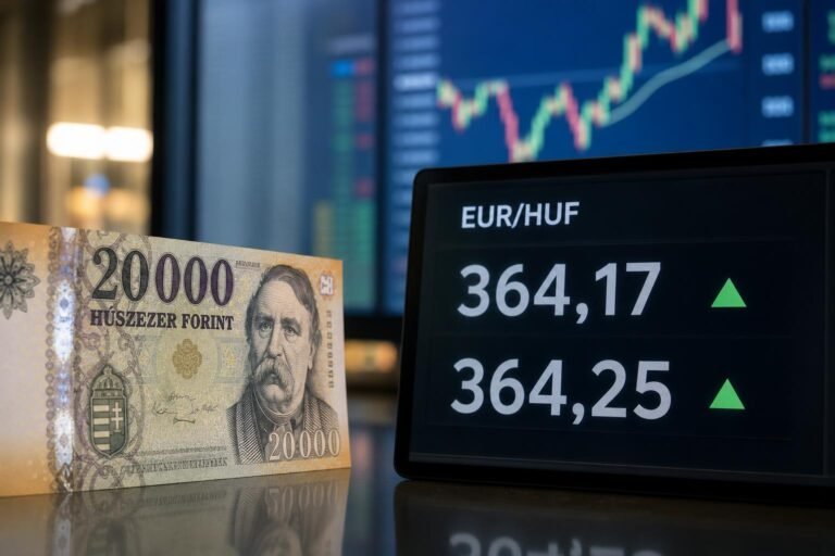 364 fölé került az euró, a forintot az energiaárak és a nemzetközi piacok is terhelték