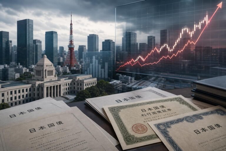 Rekordra ugrott a japán 30 éves államkötvény hozama